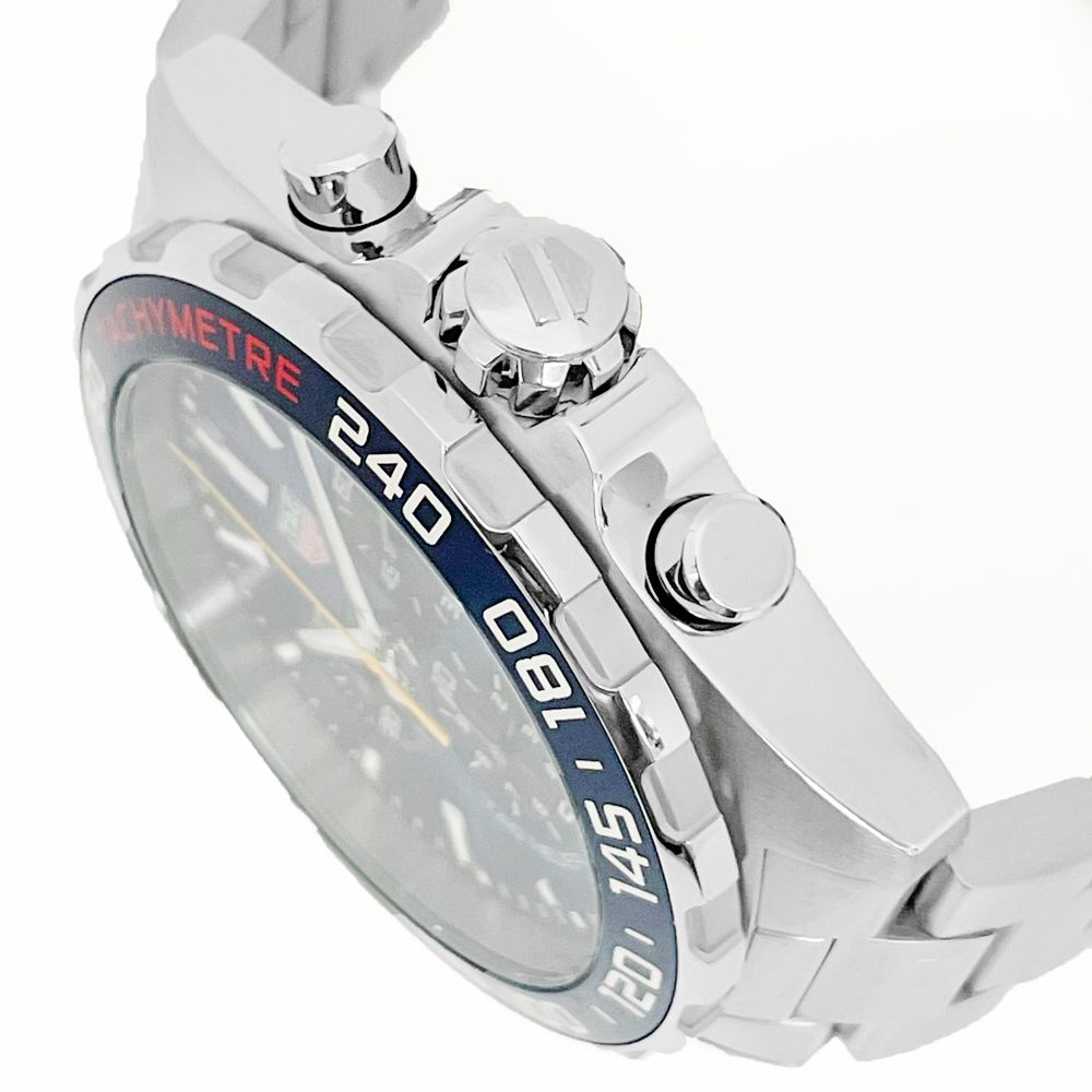 Shop Authentic Tag Heuer Formula 1 Red Bull Racing Chronograph Blue Dial Silver Steel Strap Watch for Men - CAZ101AK.BA0842 - Luxxuri