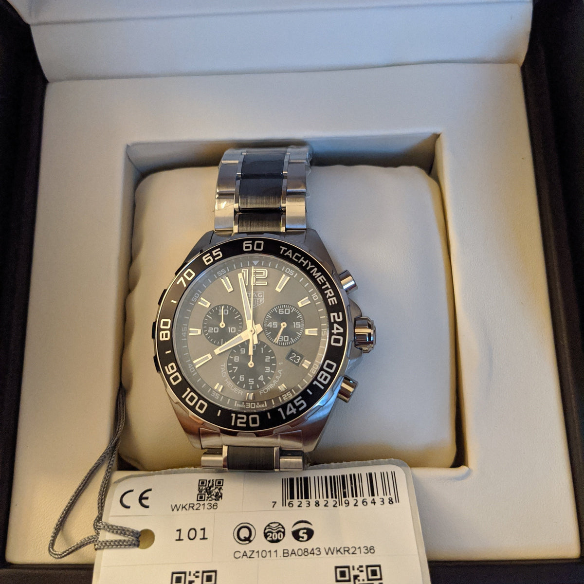 Shop Authentic Tag Heuer Formula 1 Anthracite Dial Watch For Men - CAZ1011.BA0843 - Luxxuri
