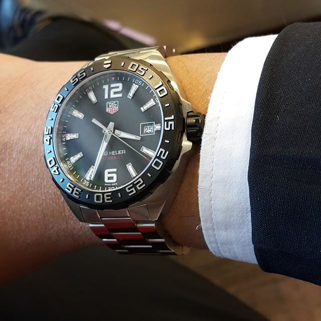 Shop Authentic Tag Heuer Formula 1 Black Dial Watch for Men - WAZ1110.BA0875 - Luxxuri