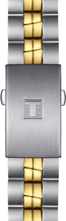 Shop Authentic Tissot T Classic PR 100 White Dial Two Tone Steel Strap Watch for Men - T101.410.22.031.00 - Luxxuri
