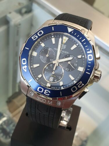 Shop Authentic Tag Heuer Aquaracer Blue Dial Watch for Men - CAY111B.FT6041 - Luxxuri