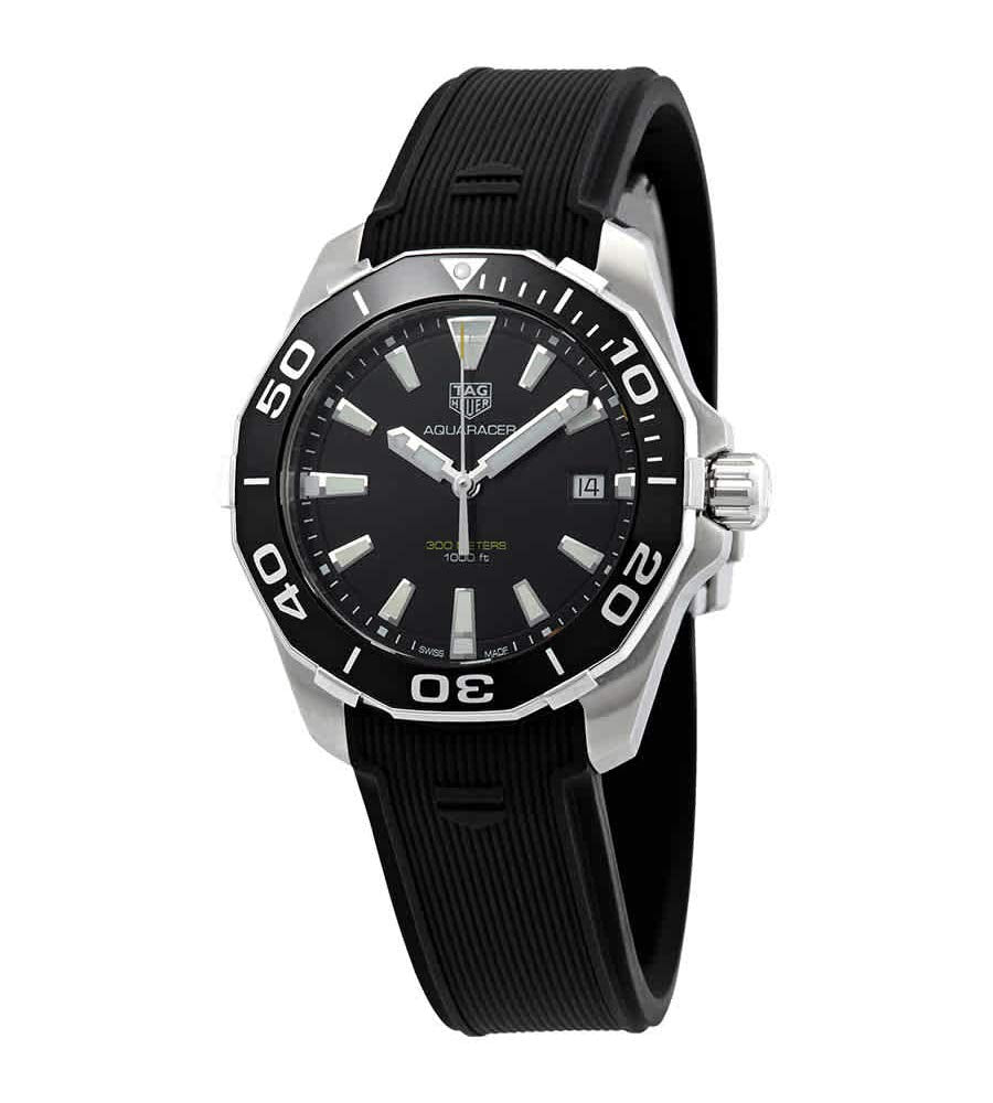 Shop Authentic Tag Heuer Aquaracer Black Dial Watch for Men - WAY111A.FT6151 - Luxxuri
