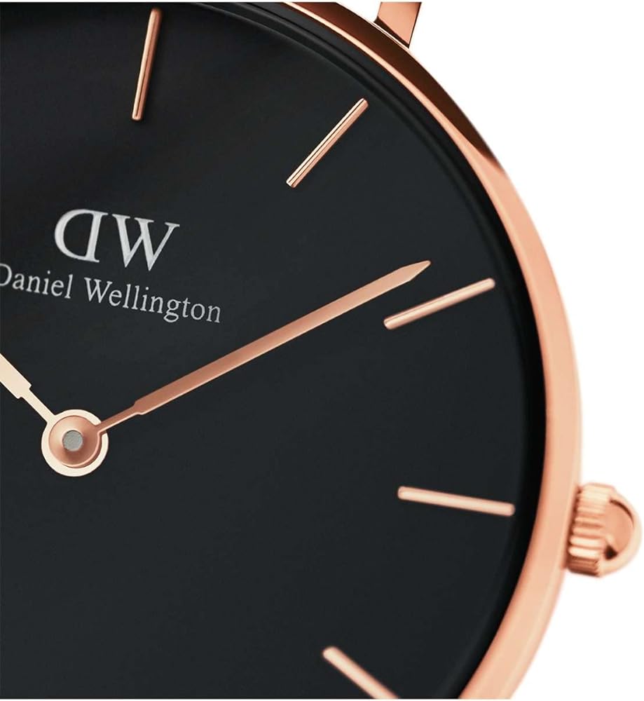 Shop Authentic Daniel Wellington Petite St Mawes Black Dial Brown Leather Strap Watch For Women - DW00100169 - Luxxuri