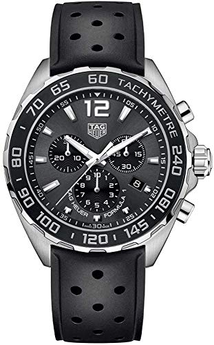 Shop Authentic Tag Heuer Formula 1 Black Dial Black Rubber Strap Watch for Men - CAZ1011.FT8024 - Luxxuri