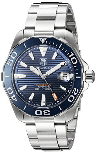 Shop Authentic Tag Heuer Aquaracer Blue Dial Watch for Men - WAY211C.BA0928 - Luxxuri
