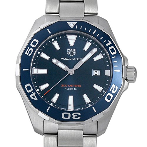 Shop Authentic Tag Heuer Aquaracer Blue Dial Watch for Men - WAY101C.BA0746 - Luxxuri