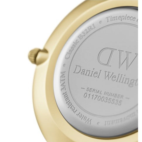 Shop Authentic Daniel Wellington Petite Emerald Green Dial Gold Mesh Strap Watch For Women - DW00100481 - Luxxuri