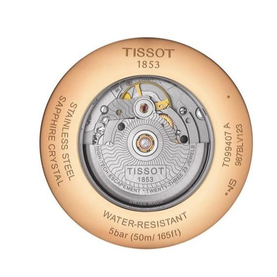 Shop Authentic Tissot T Classic Chemin Des Tourelles Powermatic 80 Brown Dial Brown Leather Strap Watch for Men - T099.407.36.447.00 - Luxxuri