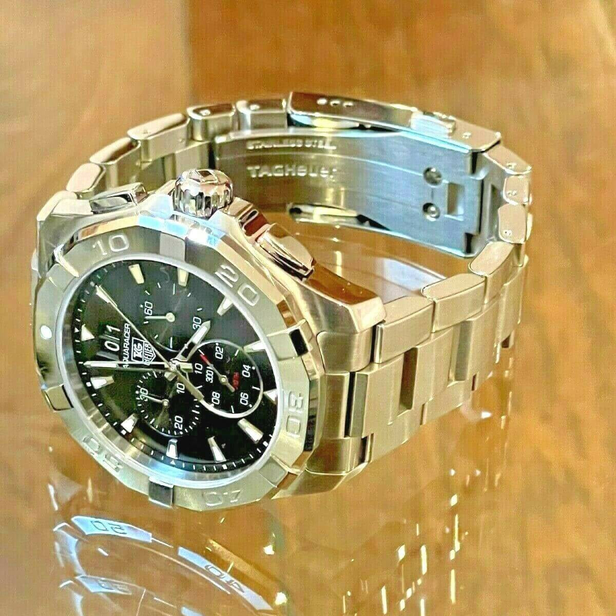 Shop Authentic Tag Heuer Aquaracer Black Dial Watch for Men - CAY1110.BA0927 - Luxxuri
