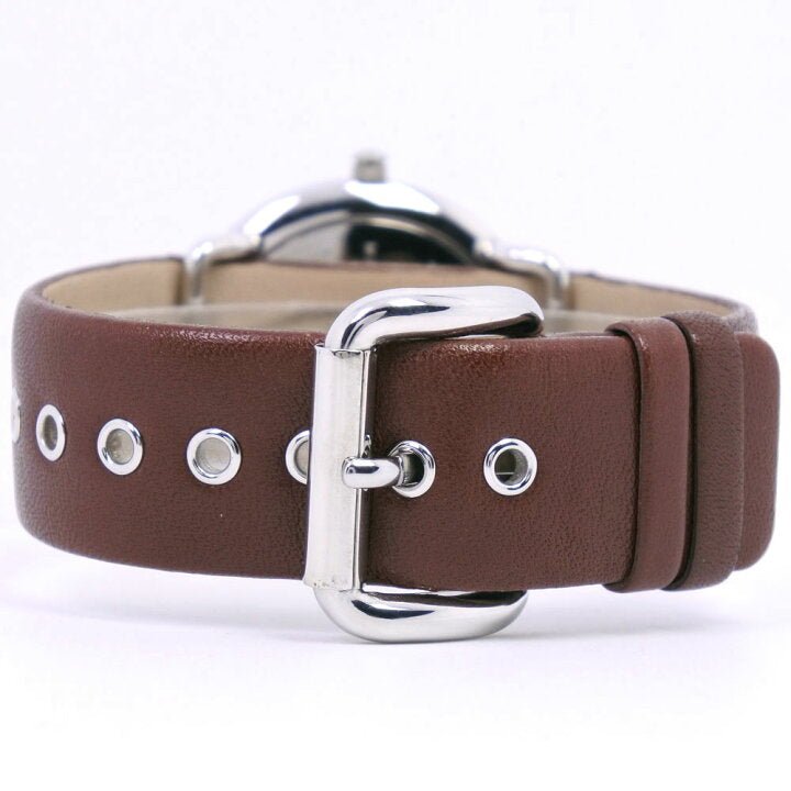 Shop Authentic Marc Jacobs Amy Brown Dial Brown Leather Strap Watch for Women - MBM1139 - Luxxuri
