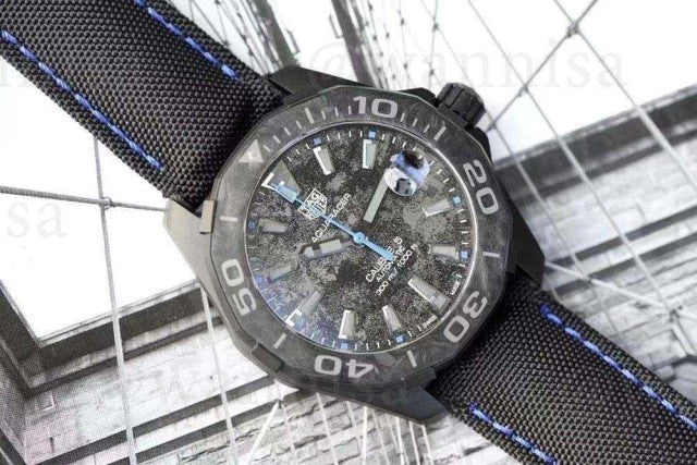 Shop Authentic Tag Heuer Aquaracer Carbon Dial Watch for Men - WBD218C.FC6447 - Luxxuri