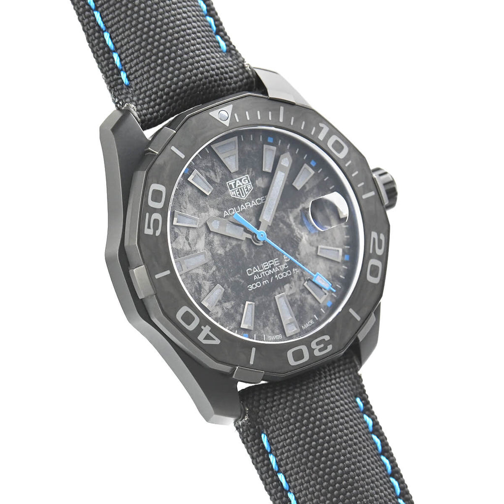 Shop Authentic Tag Heuer Aquaracer Carbon Dial Watch for Men - WBD218C.FC6447 - Luxxuri