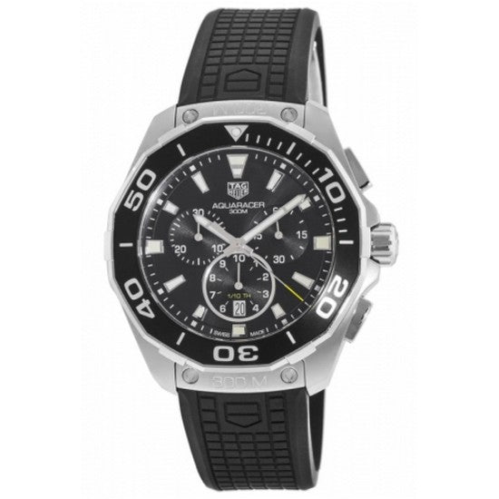 Shop Authentic Tag Heuer Aquaracer Black Dial Watch for Men - CAY111A.FT6041 - Luxxuri