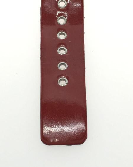 Shop Authentic Marc Jacobs Amy Red Dial Burgundy Leather Strap Watch for Women - MBM1162 - Luxxuri