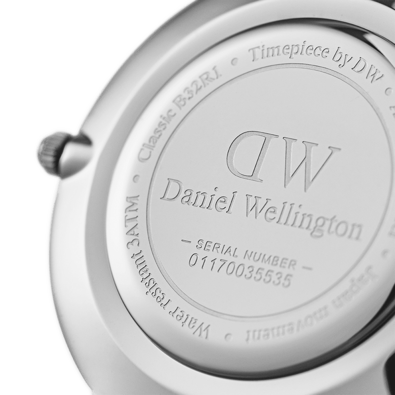Shop Authentic Daniel Wellington Roselyn 3A Petite White Dial Ruby Red NATO Strap Watch For Women - DW00100292 - Luxxuri