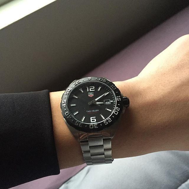 Shop Authentic Tag Heuer Formula 1 Black Dial Watch for Men - WAZ1110.BA0875 - Luxxuri