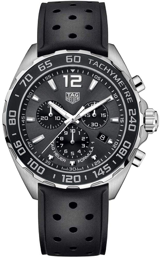 Shop Authentic Tag Heuer Formula 1 Black Dial Black Rubber Strap Watch for Men - CAZ1011.FT8024 - Luxxuri