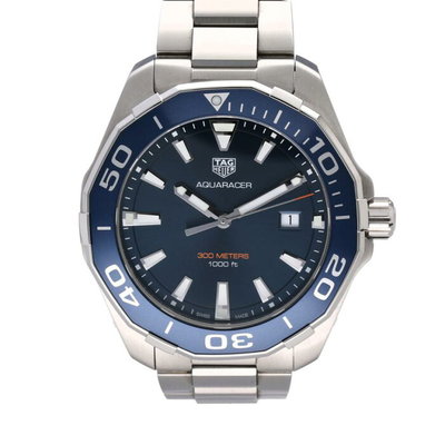 Shop Authentic Tag Heuer Aquaracer Blue Dial Watch for Men - WAY101C.BA0746 - Luxxuri