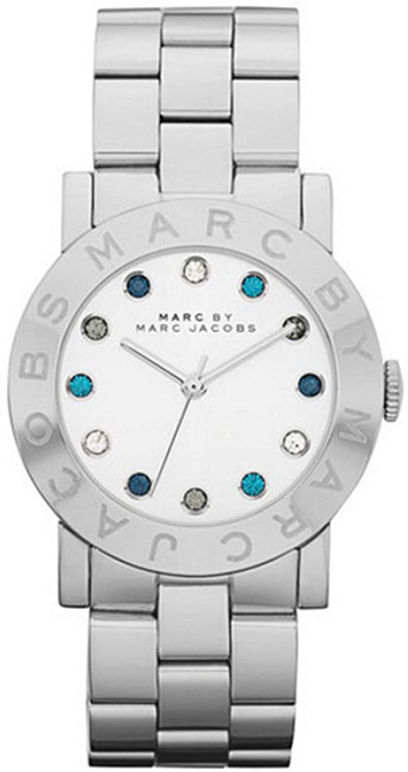 Shop Authentic Marc Jacobs Amy White Dial Silver Steel Strap Watch for Women - MBM3140 - Luxxuri
