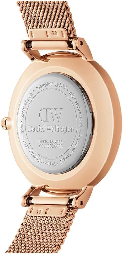 Shop Authentic Daniel Wellington Petite Rose Gold Dial Rose Gold Mesh Strap Watch For Women - DW00100472 - Luxxuri