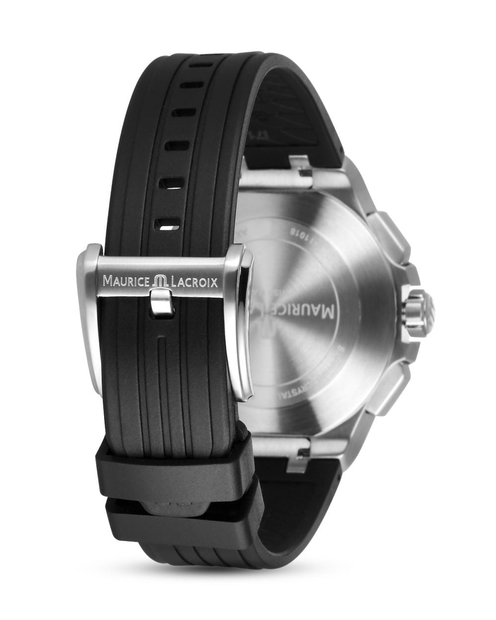 Shop Authentic Maurice Lacroix Aikon Chronograph Black Dial Black Leather Strap Watch for Men - AI1018-SS001-330-2 - Luxxuri