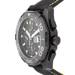 Shop Authentic Tag Heuer Aquaracer PVD Black Dial Watch for Men - CAY218A.FC6361 - Luxxuri