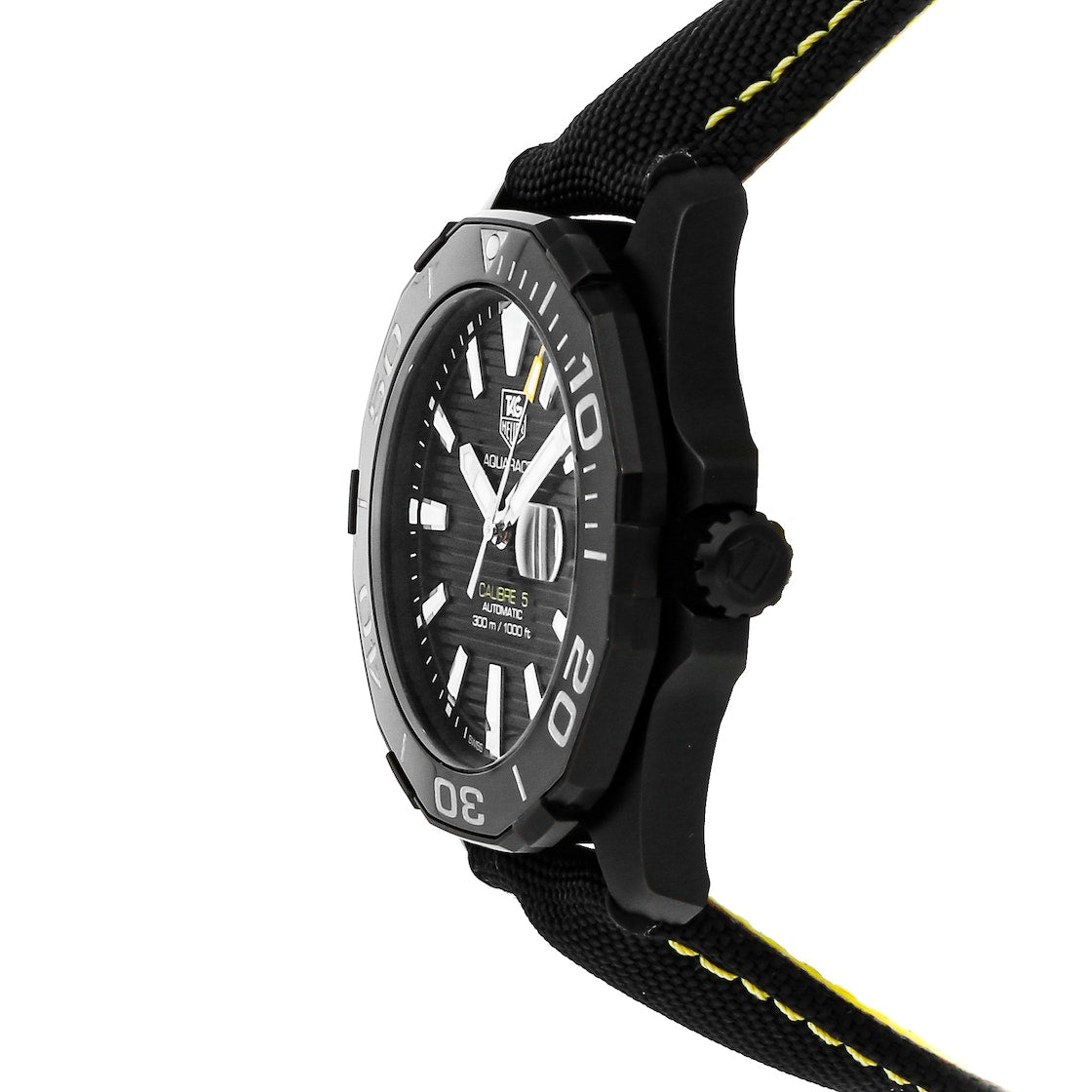 Shop Authentic Tag Heuer Aquaracer Black Dial Watch for Men - WAY218A.FC6362 - Luxxuri