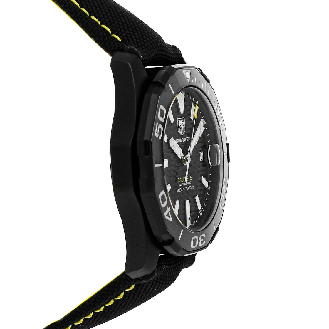 Shop Authentic Tag Heuer Aquaracer Black Dial Watch for Men - WAY218A.FC6362 - Luxxuri
