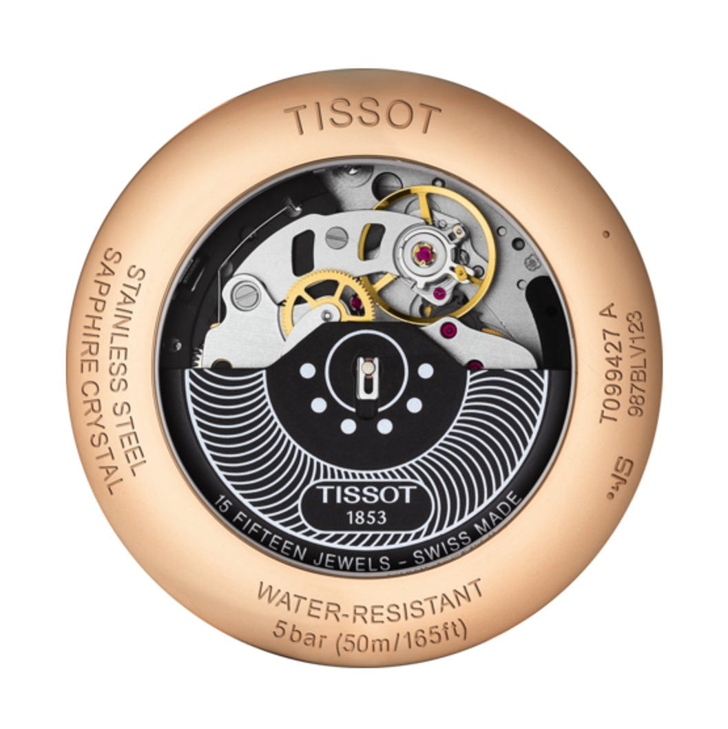 Shop Authentic Tissot Des Tourelles Chronograph Silver Dial Brown Leather Strap Watch For Men - T099.427.36.038.00 - Luxxuri