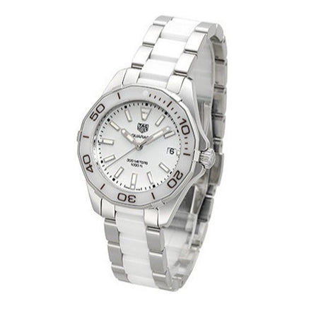 Shop Authentic Tag Heuer Aquaracer White Dial Watch for Women - WAY131B.BA0914 - Luxxuri