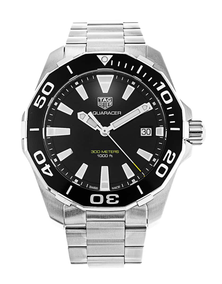 Shop Authentic Tag Heuer Aquaracer Black Dial Watch for Men - WAY111A.BA0928 - Luxxuri