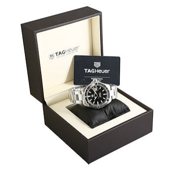 Shop Authentic Tag Heuer Aquaracer Black Dial Watch for Men - WAY2010.BA0927 - Luxxuri