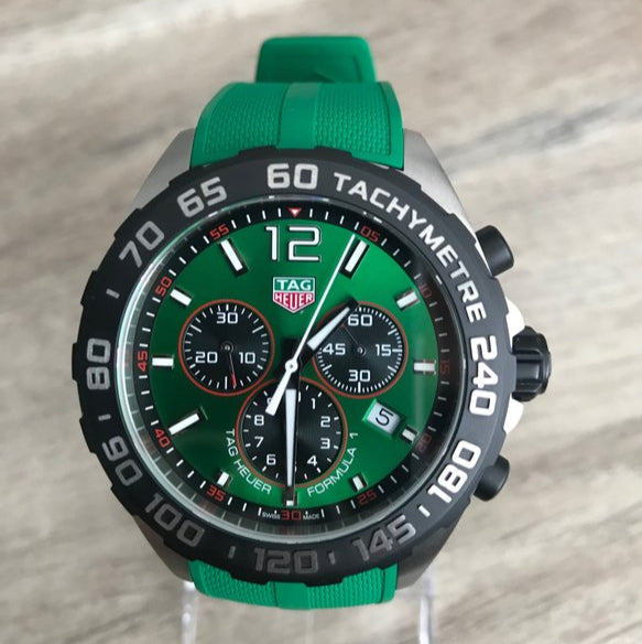 Shop Authentic Tag Heuer Formula 1 Green Dial Watch for Men - CAZ101AP.FT8056 - Luxxuri