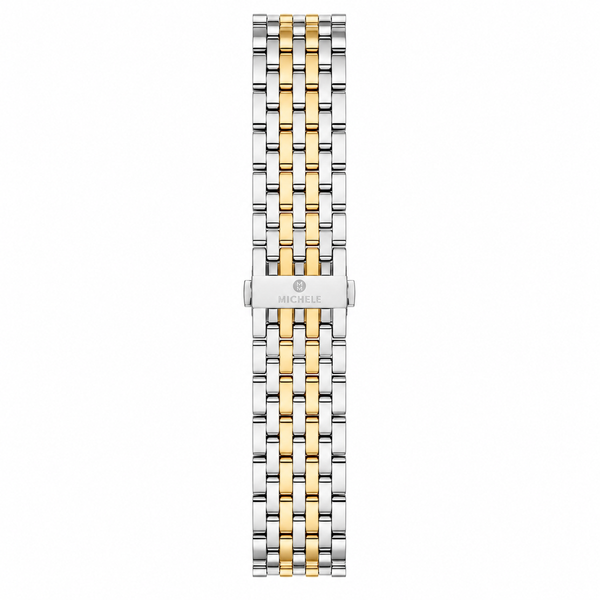 Michele Serein Mother of Pearl Dial Two Tone Steel Strap Watch for Women - MWW21B000015