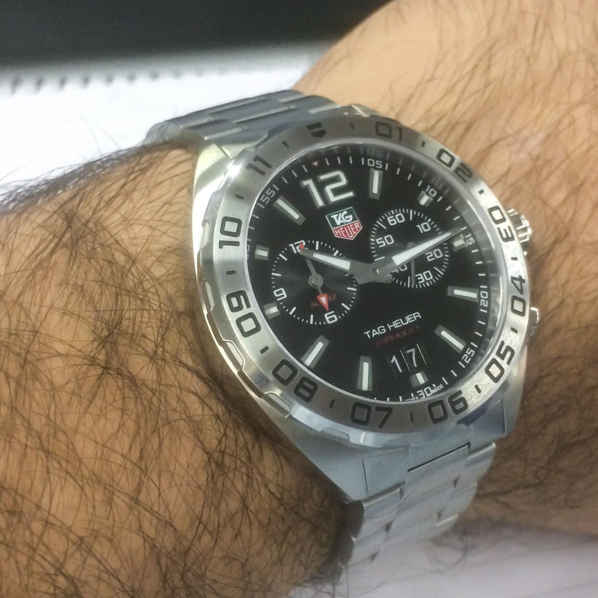 Shop Authentic Tag Heuer Formula 1 Black Dial Watch for Men - WAZ111A.BA0875 - Luxxuri