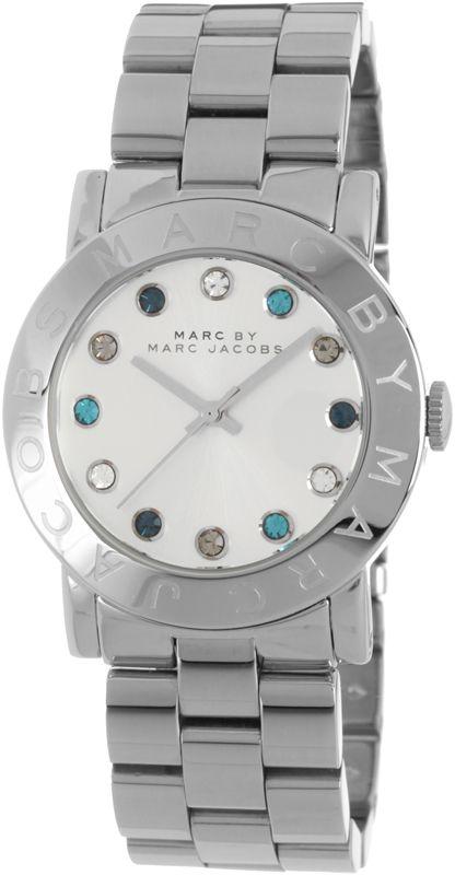 Shop Authentic Marc Jacobs Amy White Dial Silver Steel Strap Watch for Women - MBM3140 - Luxxuri