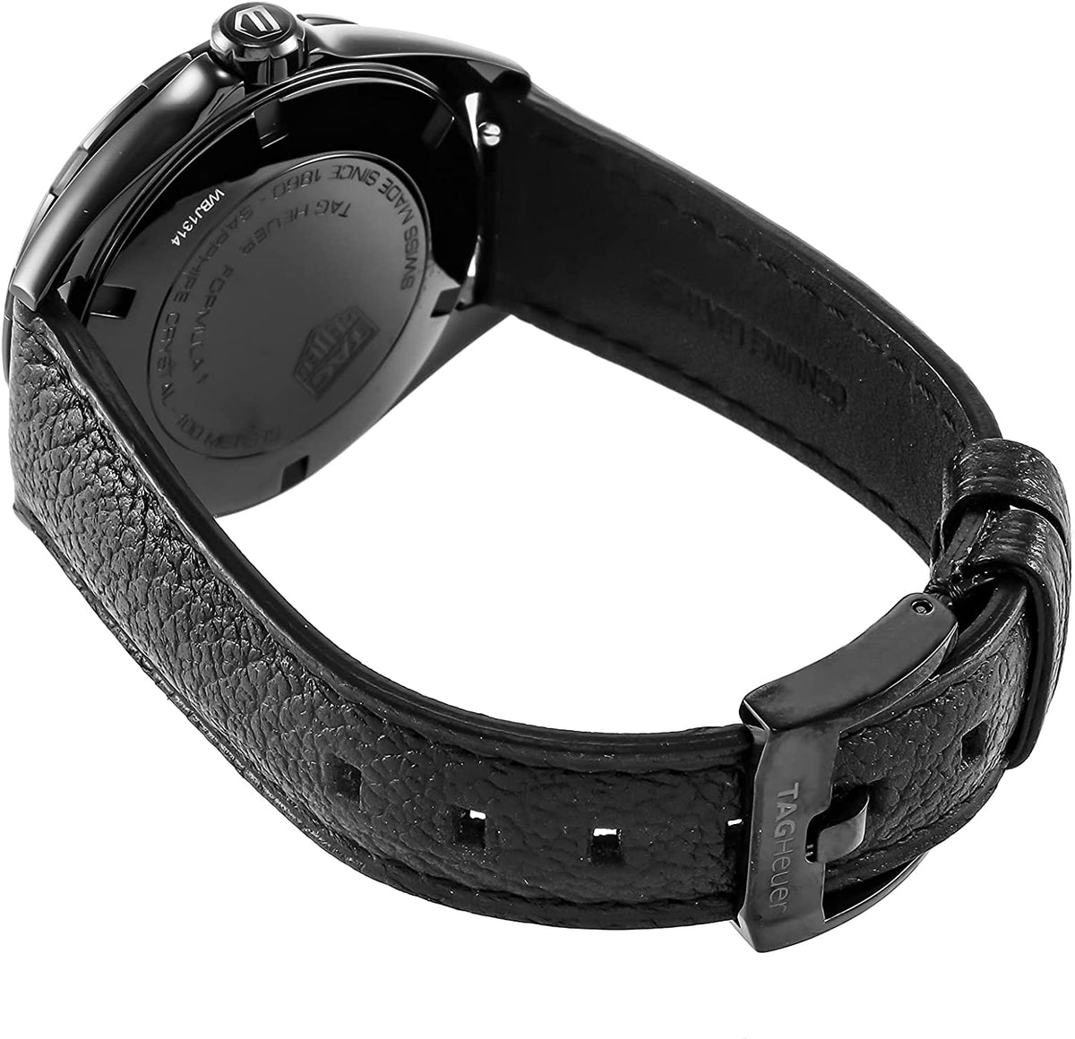 Shop Authentic Tag Heuer Formula 1 Quartz Black Dial Black Leather Strap Watch for Women - WBJ1314.FC8230 - Luxxuri