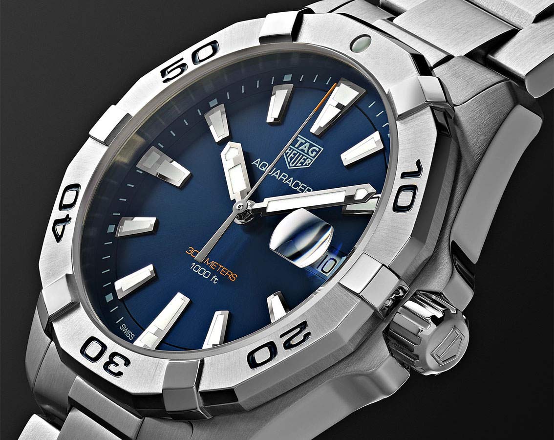 Shop Authentic Tag Heuer Aquaracer Blue Dial Watch for Men - WBD1112.BA0928 - Luxxuri