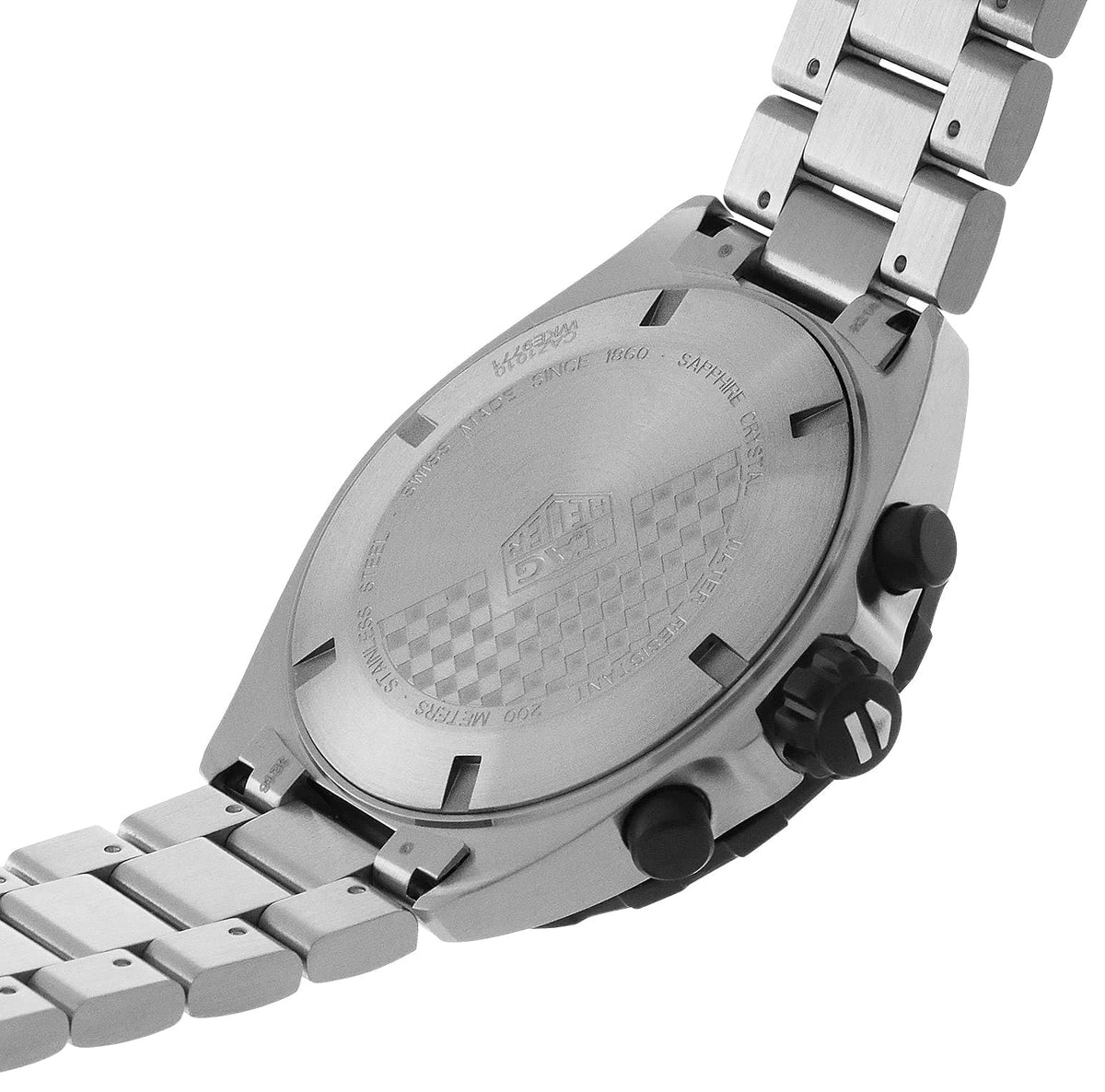 Shop Authentic Tag Heuer Formula 1 Chronograph Black Dial Silver Steel Strap Watch for Men - CAZ1010.BA0842 - Luxxuri