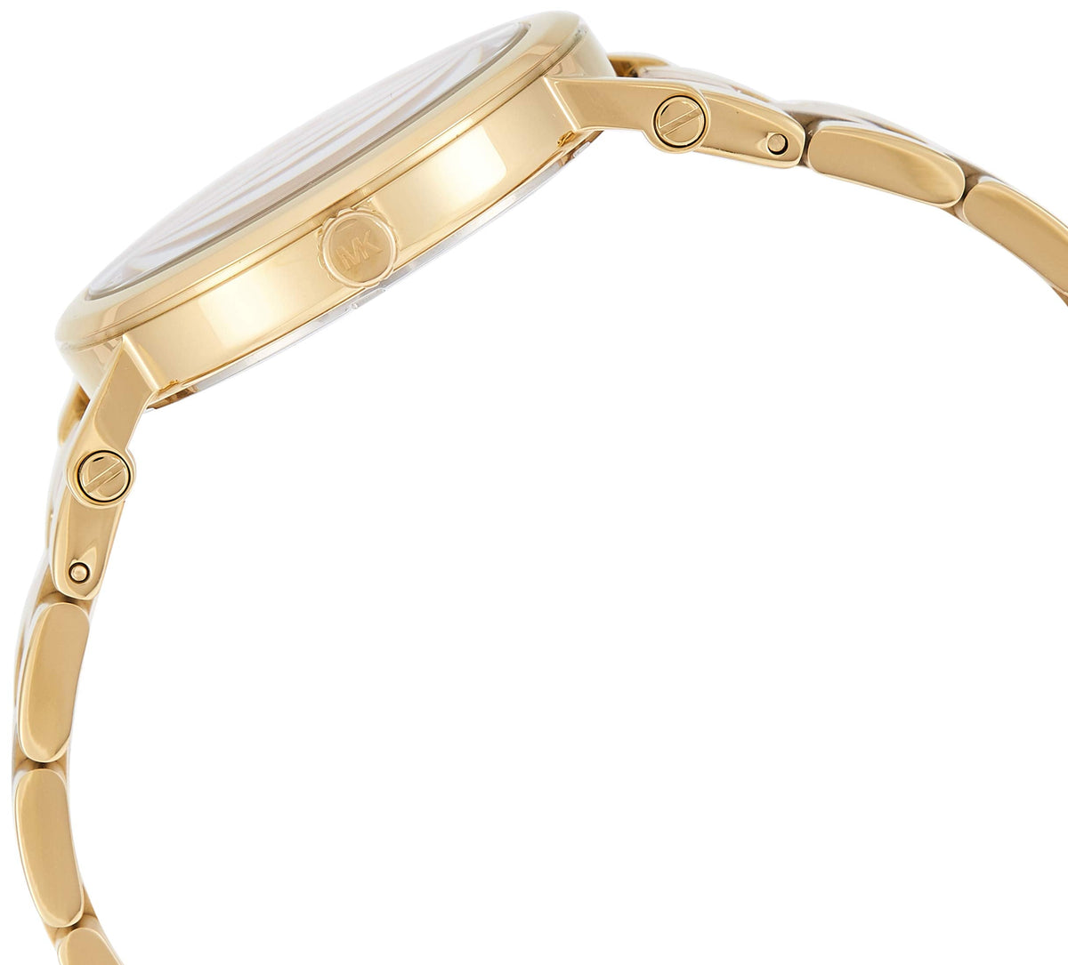 Shop Authentic Michael Kors Norie Gold Dial Two Tone Steel Strap Watch for Women - MK3586 - Luxxuri