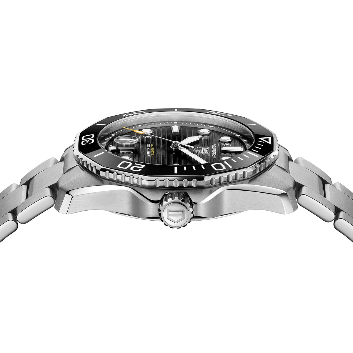 Shop Authentic Tag Heuer Aquaracer Professional 300 Automatic Black Dial Silver Steel Strap Watch for Men - WBP201A.BA0632 - Luxxuri