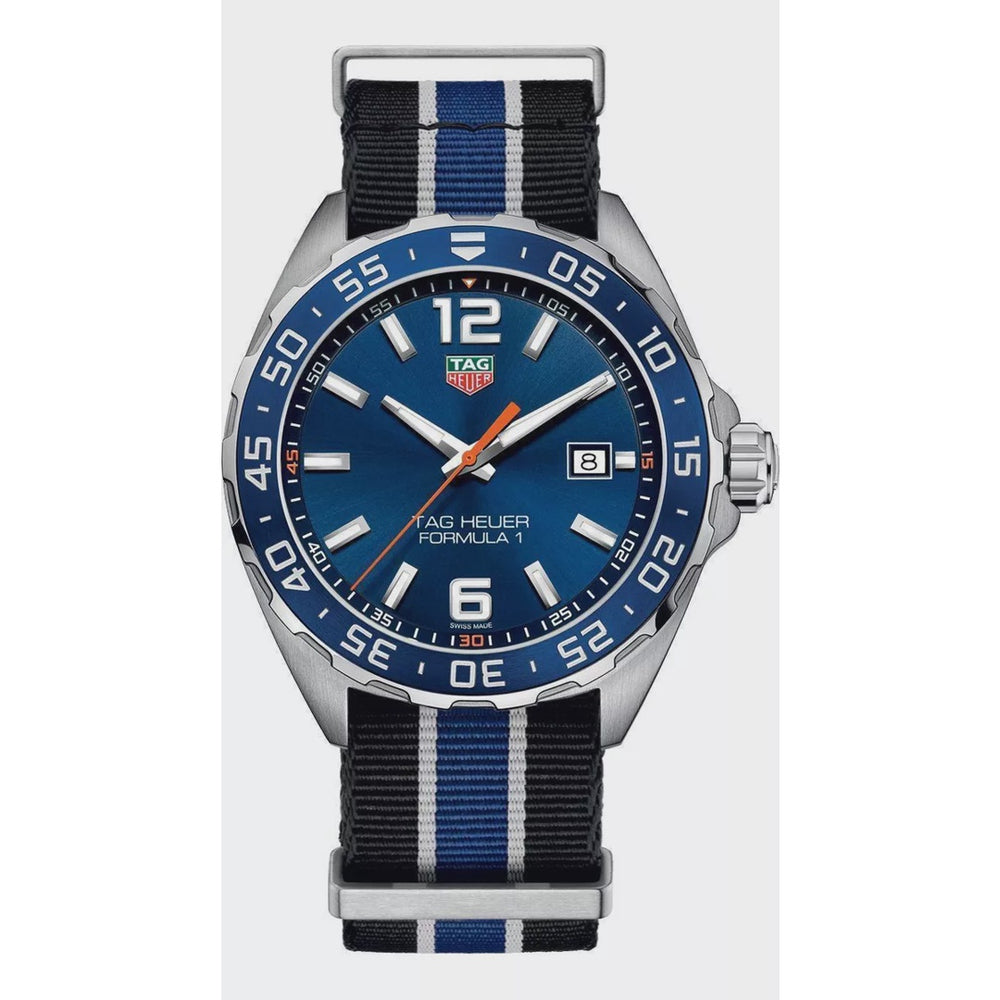 Shop Authentic Tag Heuer Formula 1 Blue Dial Watch for Men - WAZ1010.FC8197 - Luxxuri