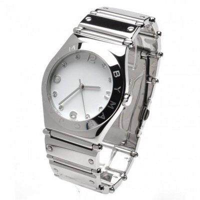 Shop Authentic Marc Jacobs White Dial Silver Steel Strap Watch for Women - MBM3030 - Luxxuri