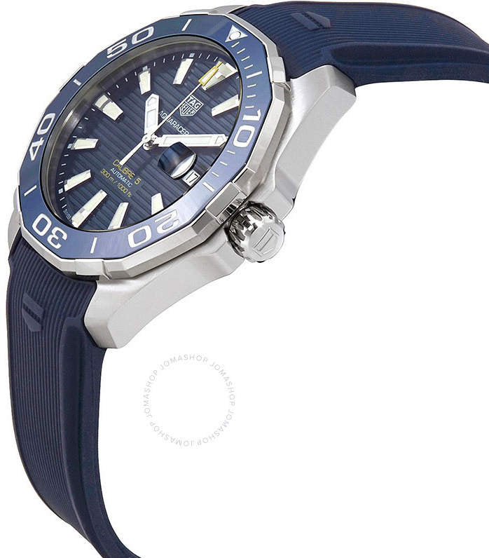 Shop Authentic Tag Heuer Aquaracer Blue Dial Watch for Men - WAY201B.FT6150 - Luxxuri