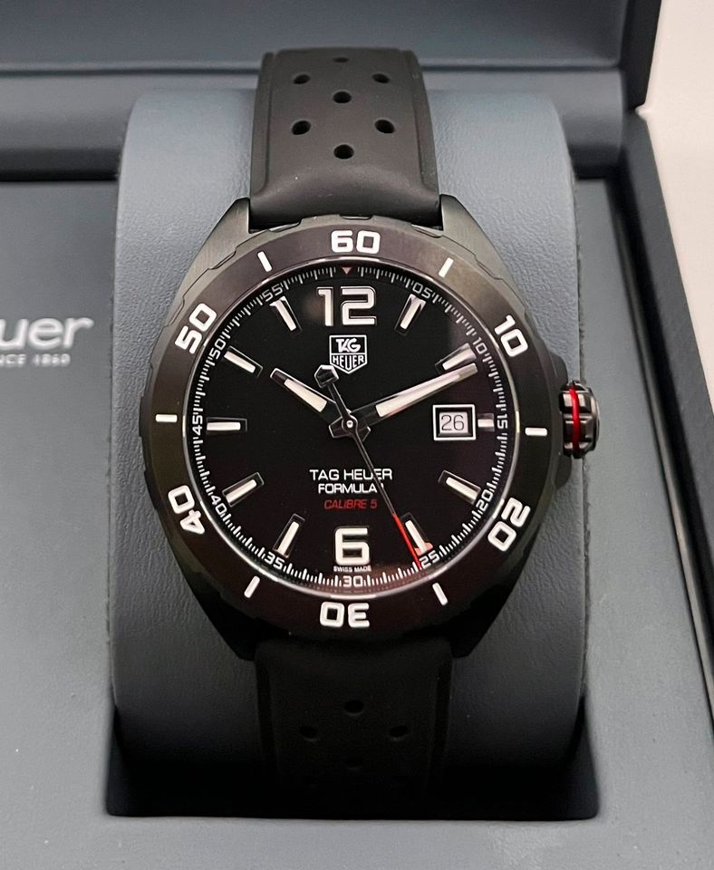 Shop Authentic Tag Heuer Formula 1 Black Dial Strap Watch for Men - WAZ2115.FT8023 - Luxxuri