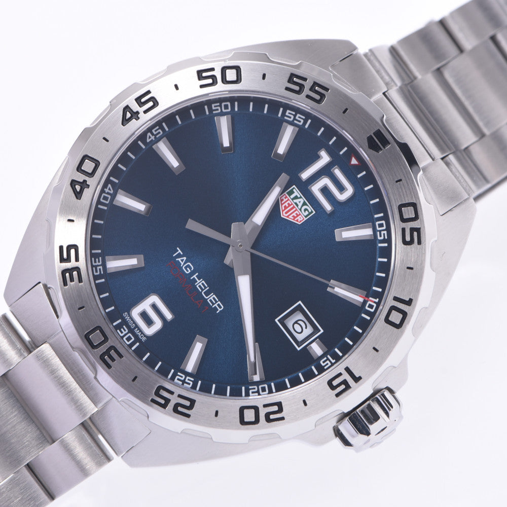 Shop Authentic Tag Heuer Formula 1 Blue Dial Silver Steel Strap Watch for Men - WAZ1118.BA0875 - Luxxuri