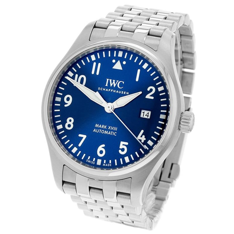 Shop Authentic IWC Le Petit Prince XVIII Edition Blue Dial Silver Steel Strap Watch for Men - IW327014 - Luxxuri