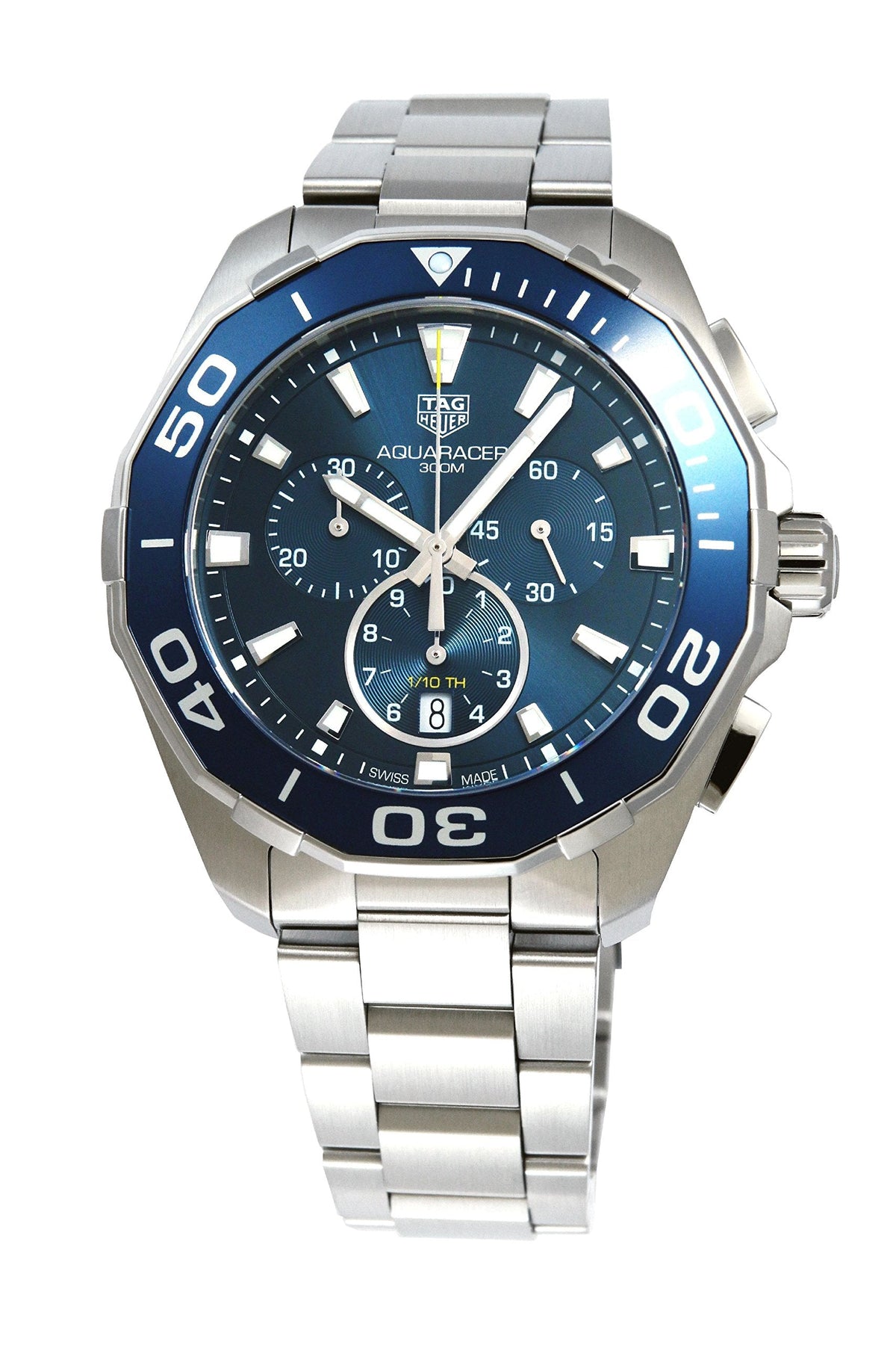 Shop Authentic Tag Heuer Aquaracer Blue Dial Watch for Men - CAY111B.BA0927 - Luxxuri
