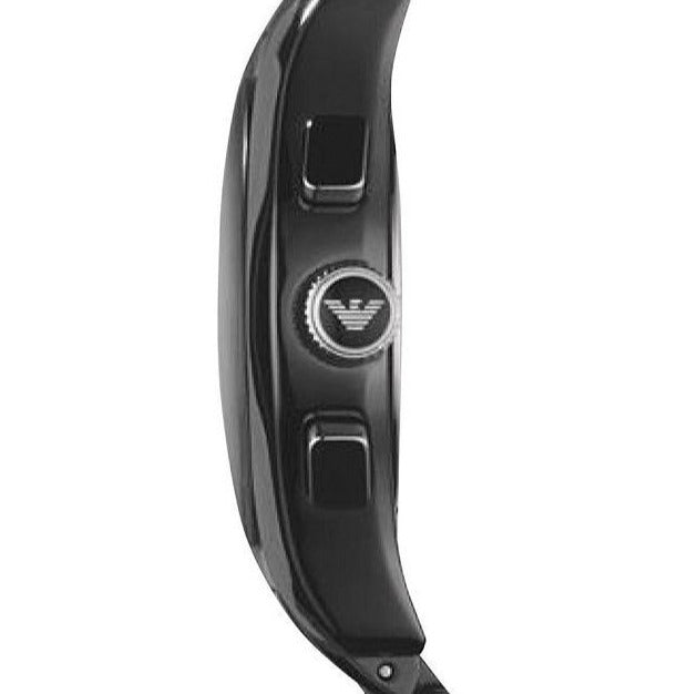 Shop Authentic Emporio Armani Black Ceramic Dial Ceramic Strap Watch For Women - AR1401 - Luxxuri