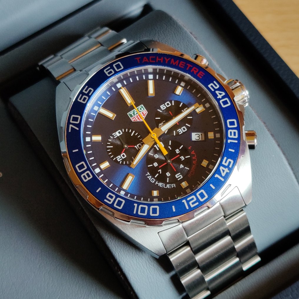 Shop Authentic Tag Heuer Formula 1 Blue Dial Watch for Men - CAZ101AB.BA0842 - Luxxuri